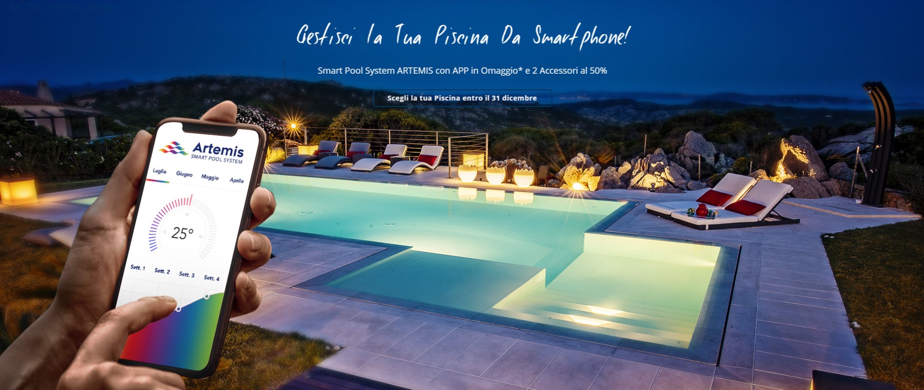 GESTISCI LA TUA PISCINA DA SMARTPHONE! 